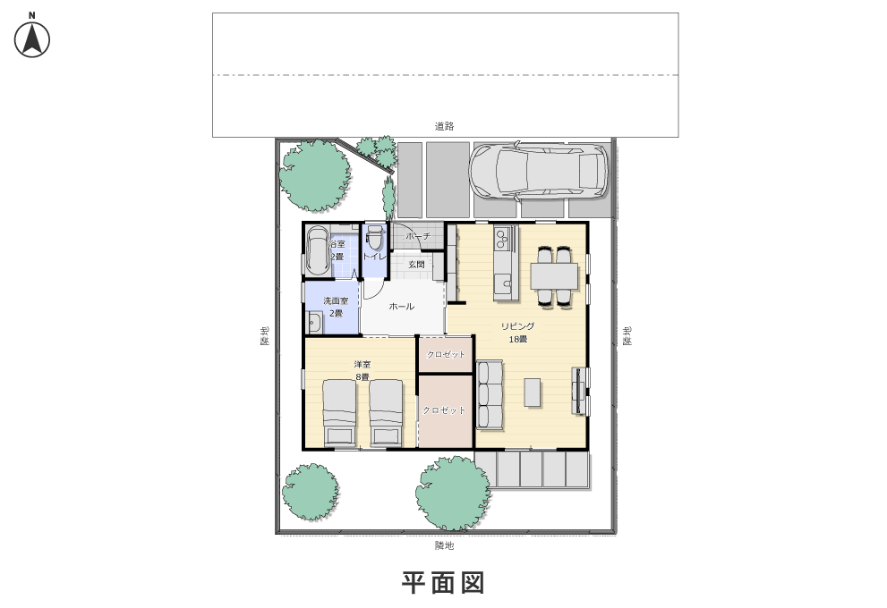1階平面図