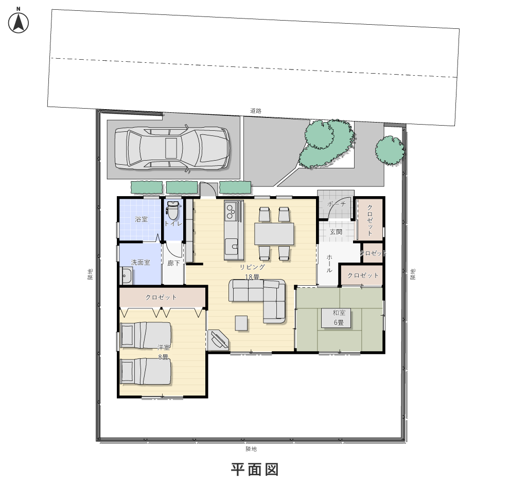 1階平面図