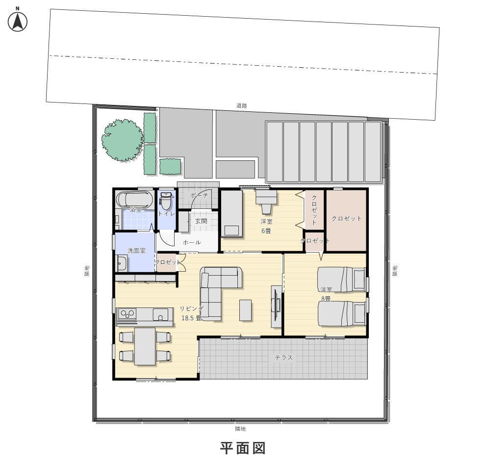 1階平面図