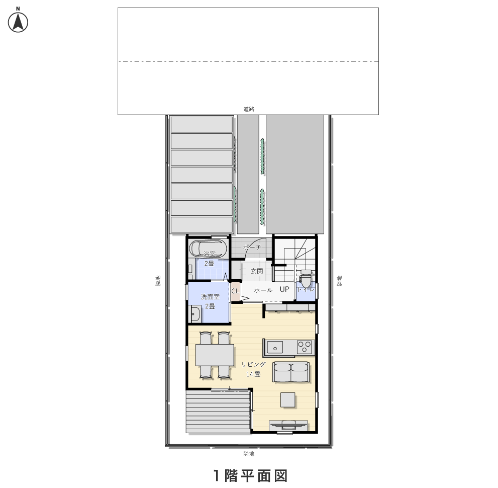 1階平面図