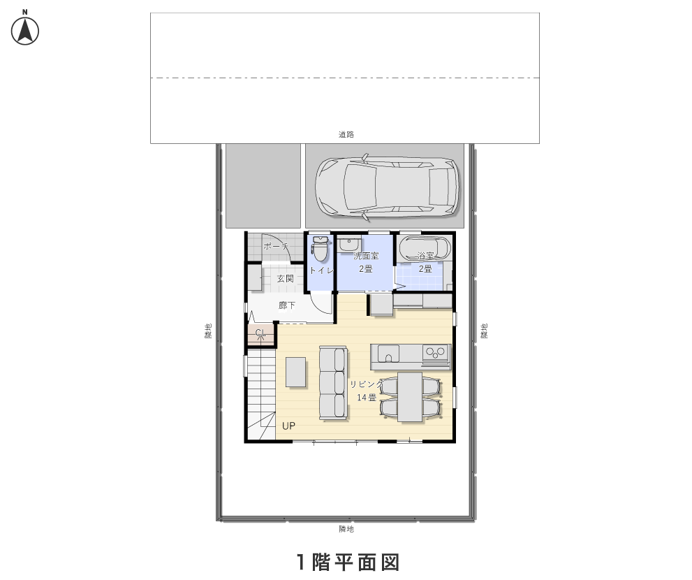 1階平面図