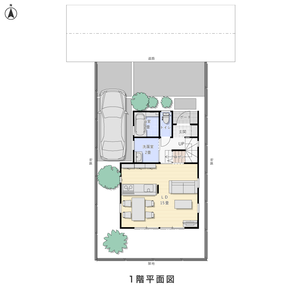 1階平面図