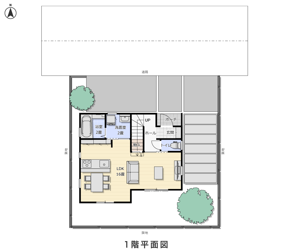 1階平面図