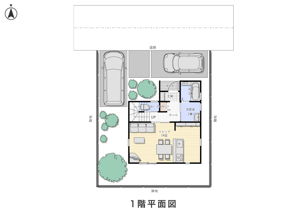 1階平面図