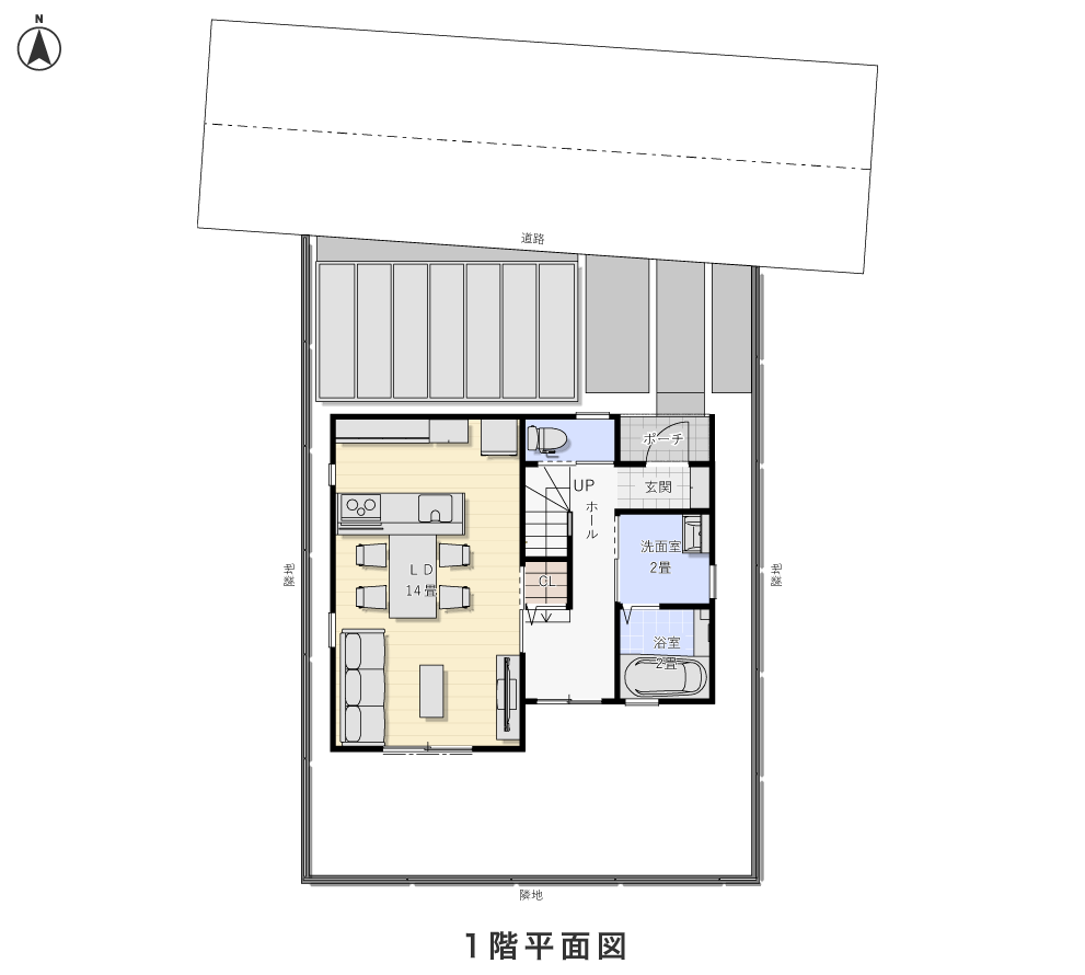 1階平面図