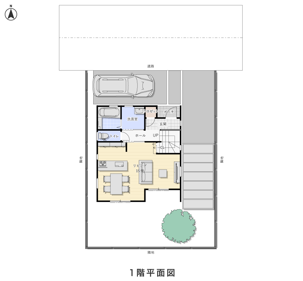 1階平面図