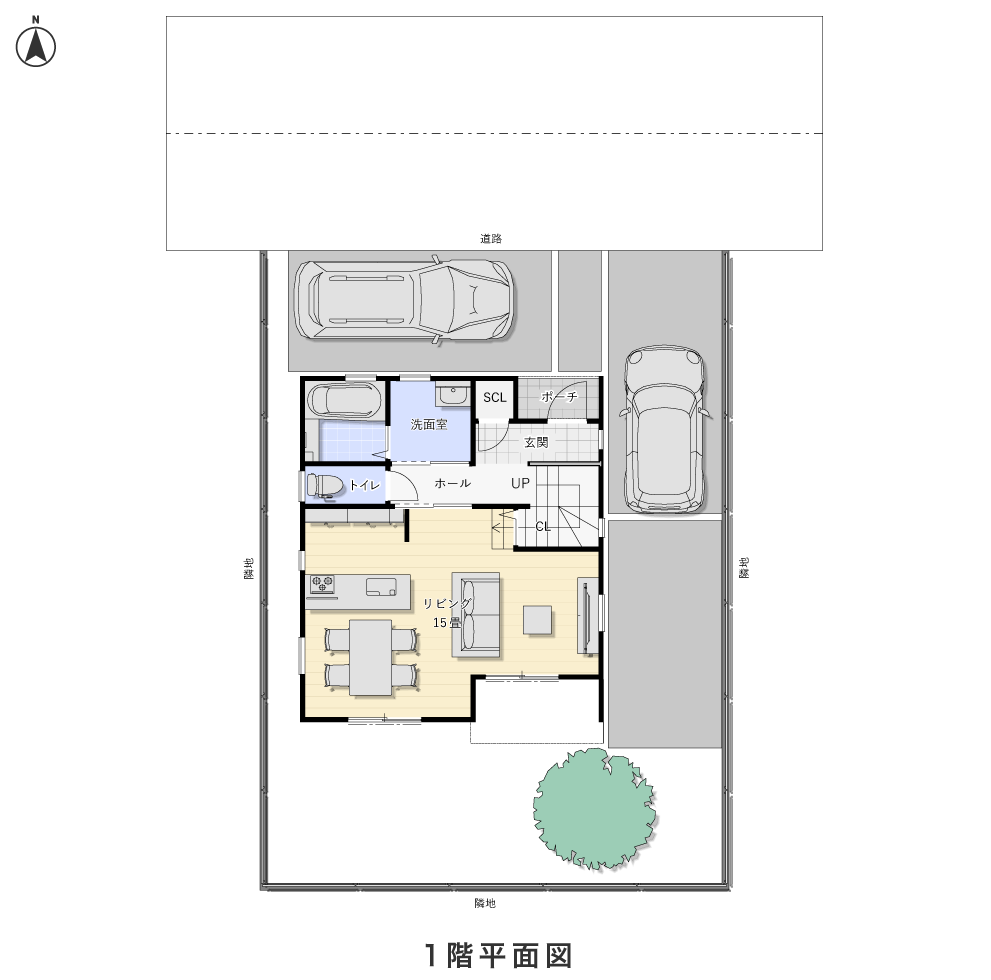 1階平面図