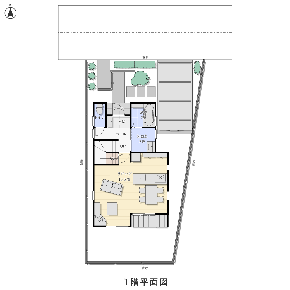 1階平面図
