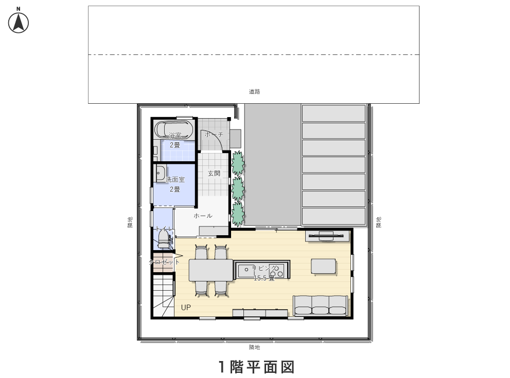 1階平面図