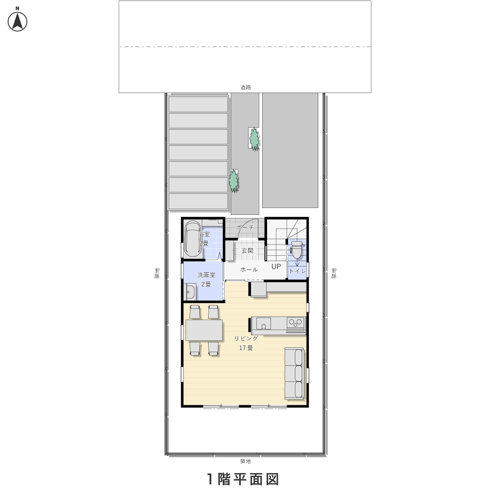 1階平面図