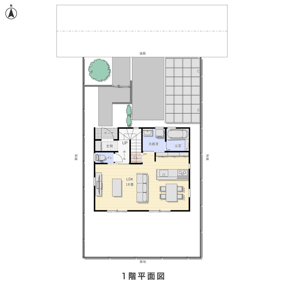 1階平面図