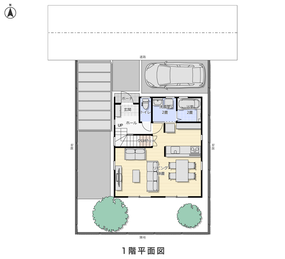 1階平面図