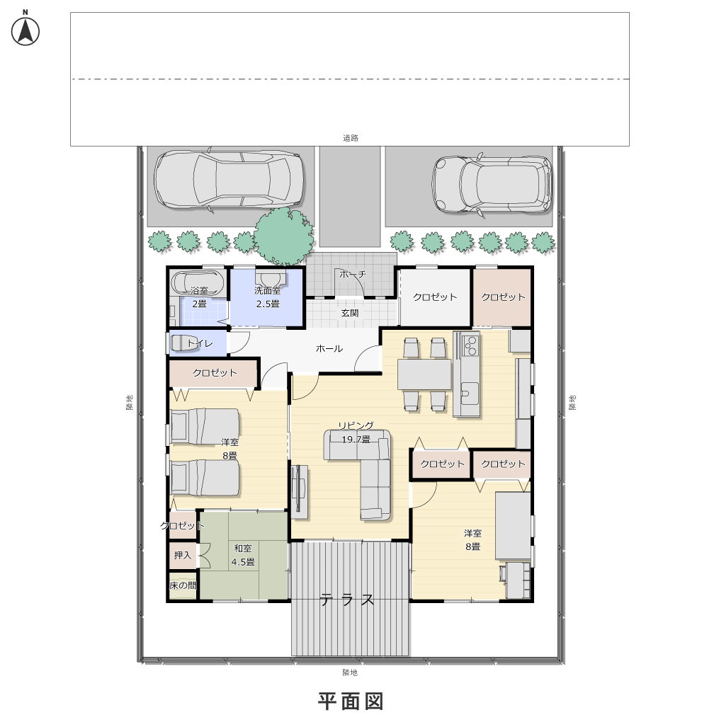 1階平面図