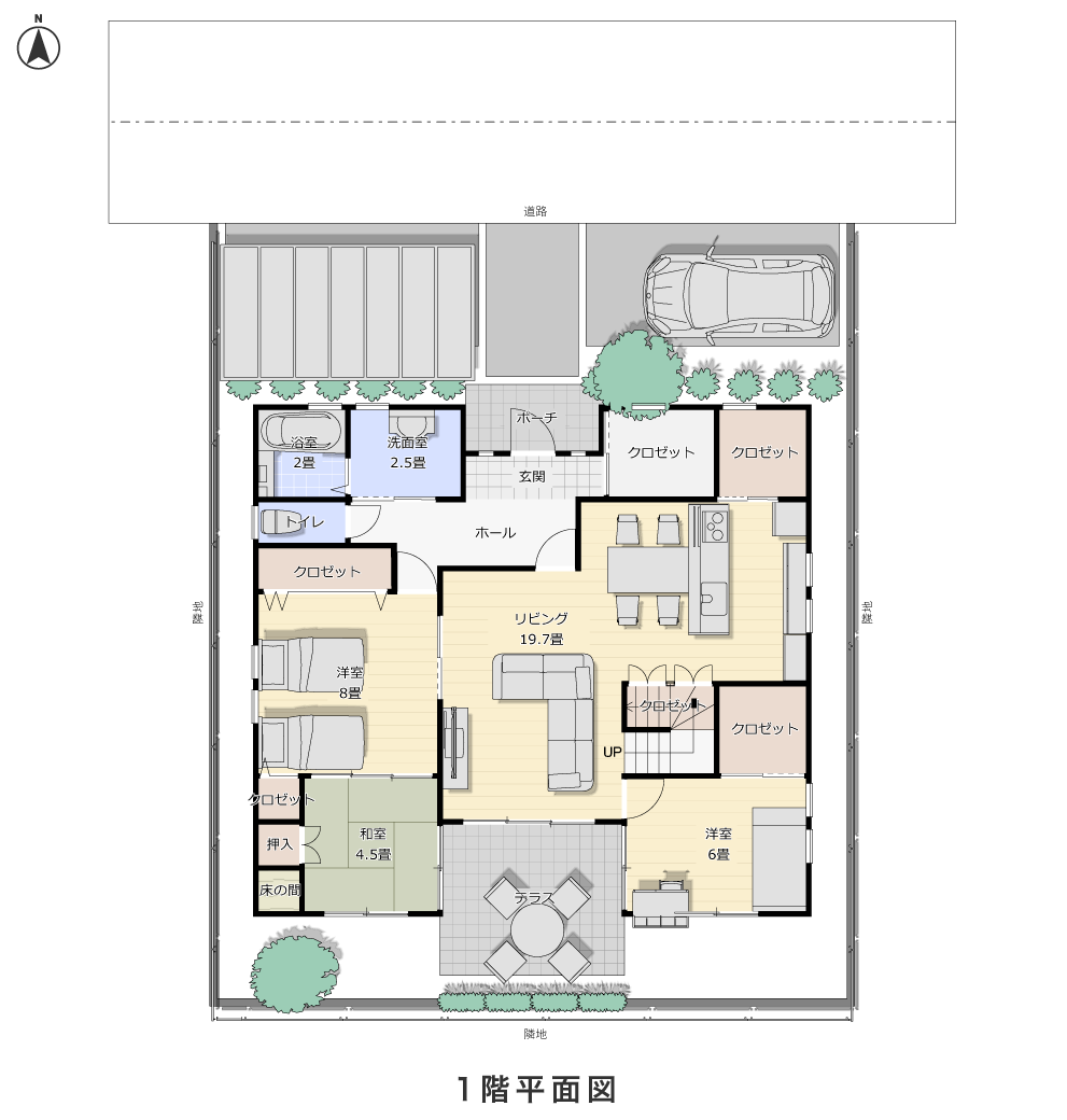 1階平面図