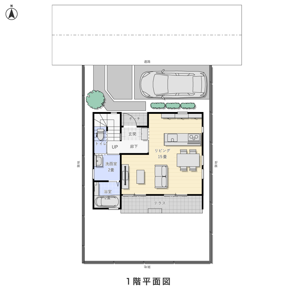 1階平面図
