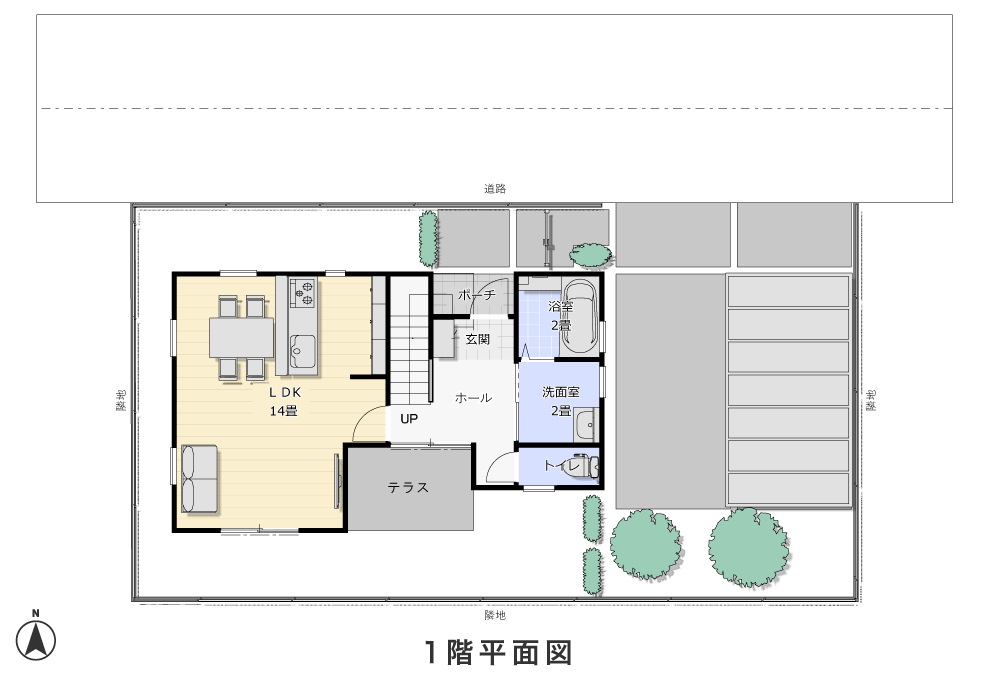 1階平面図