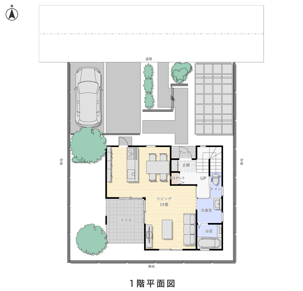 1階平面図
