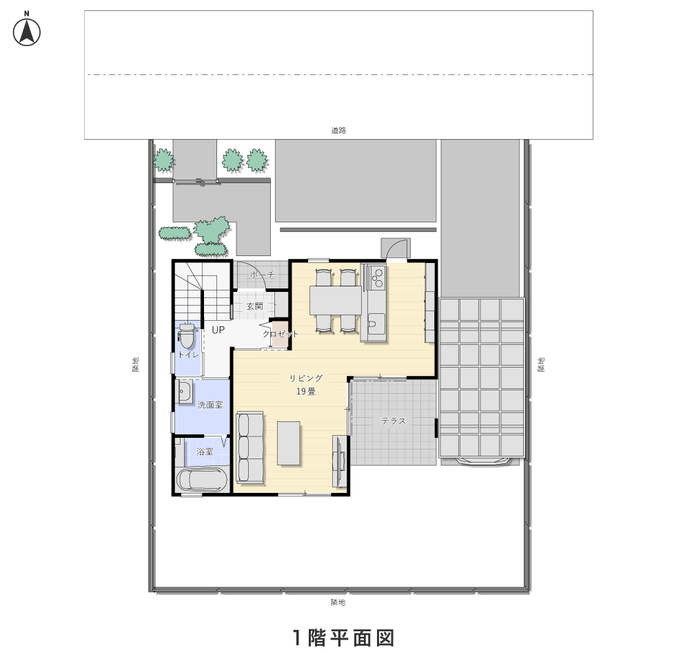 1階平面図