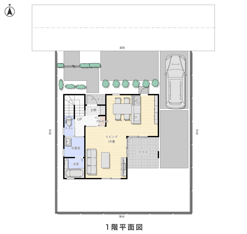 1階平面図