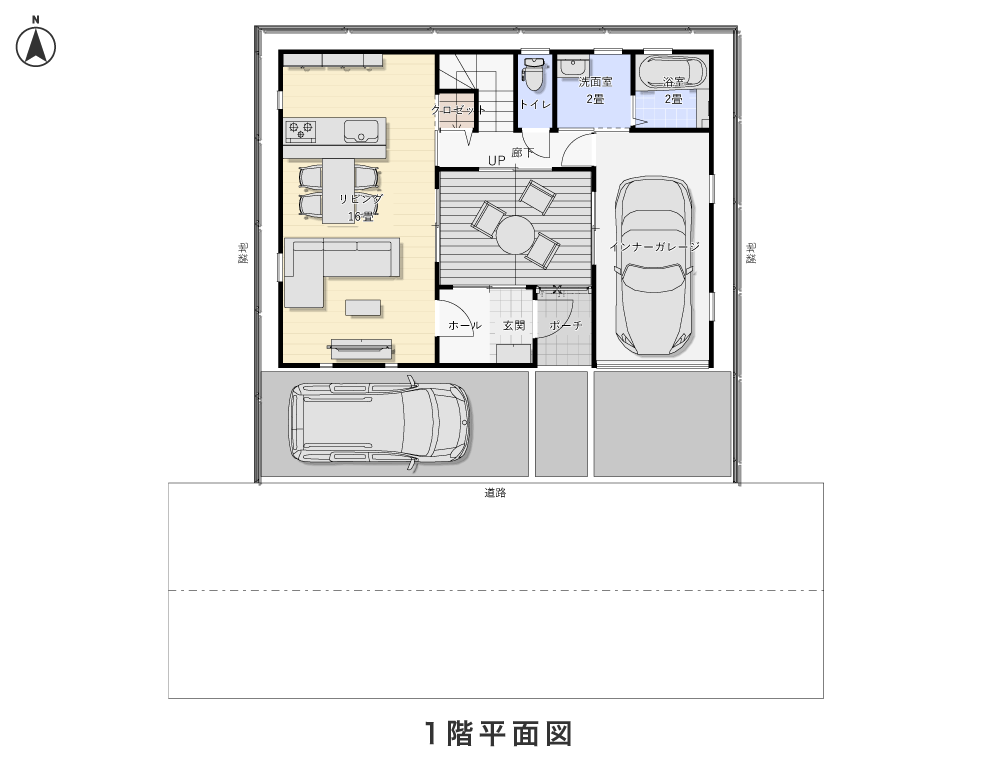 1階平面図