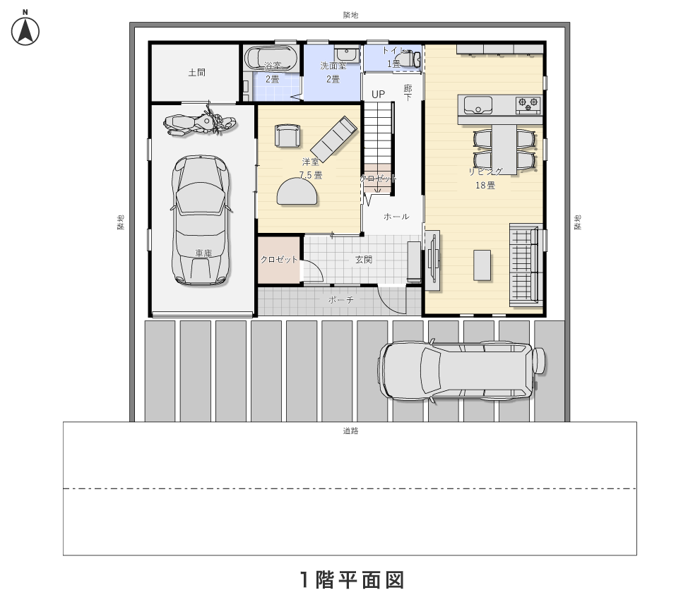 1階平面図
