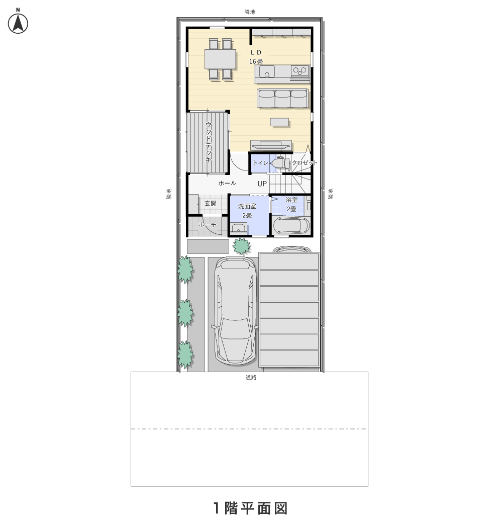 1階平面図