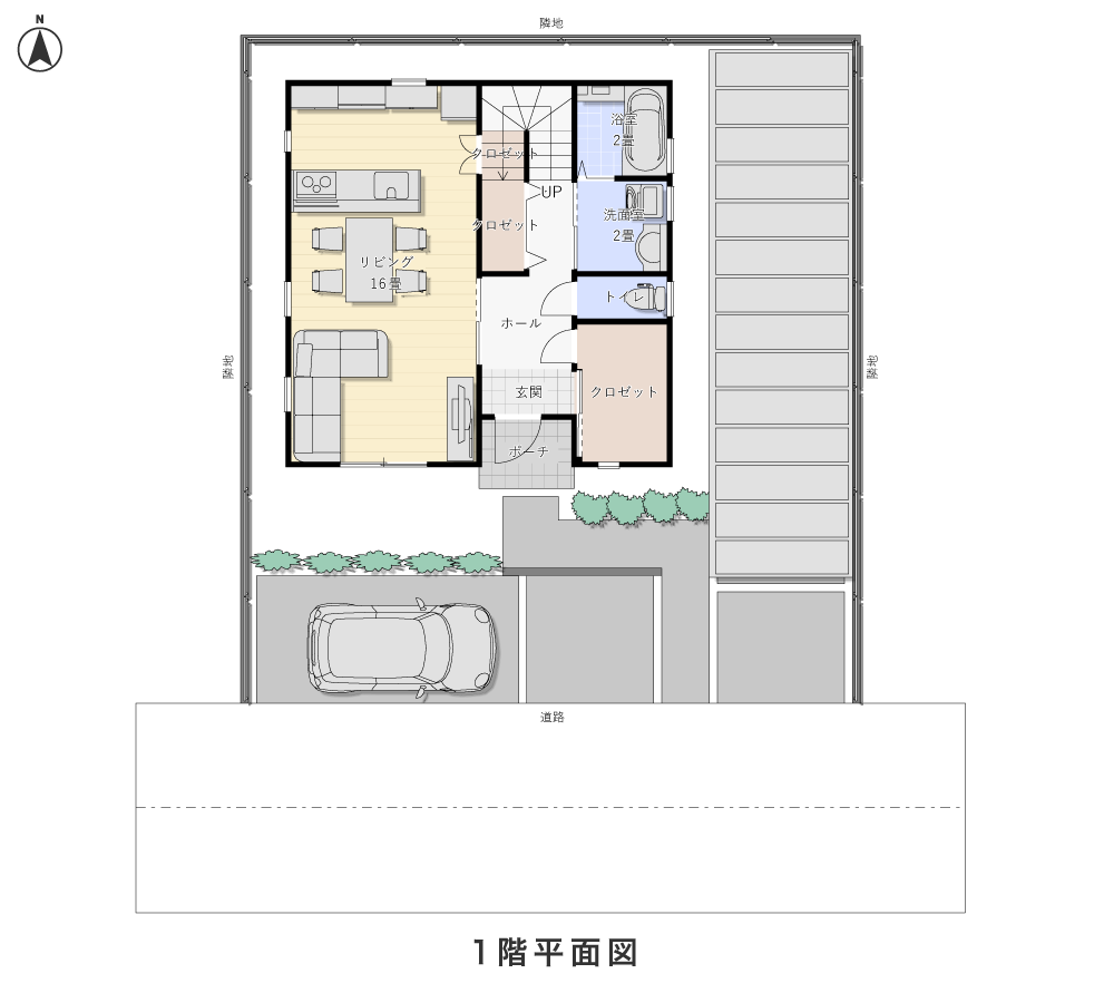 1階平面図