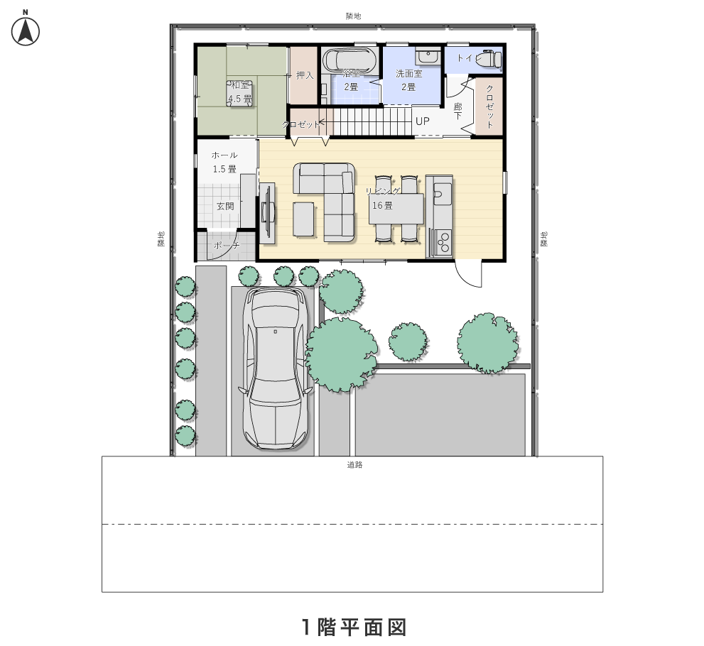 玄関 平面 図