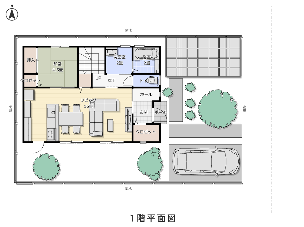 1階平面図