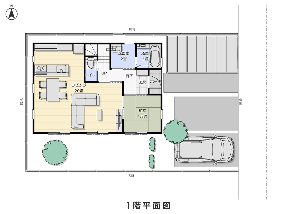 1階平面図
