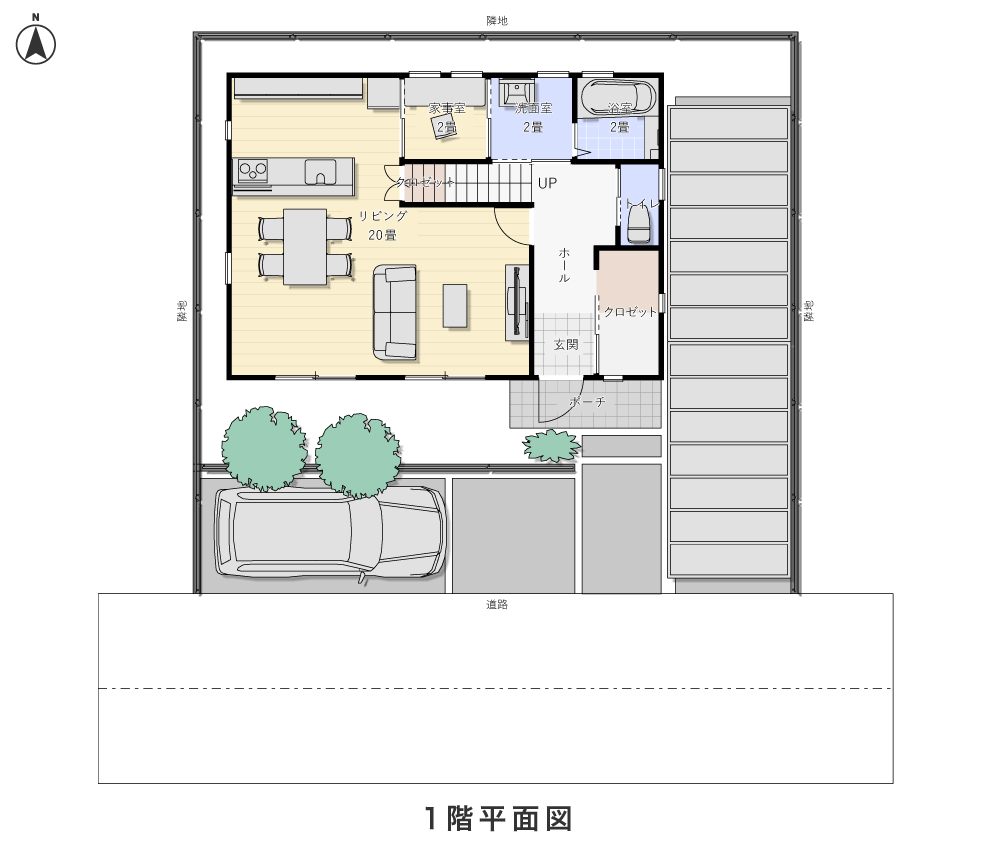 1階平面図