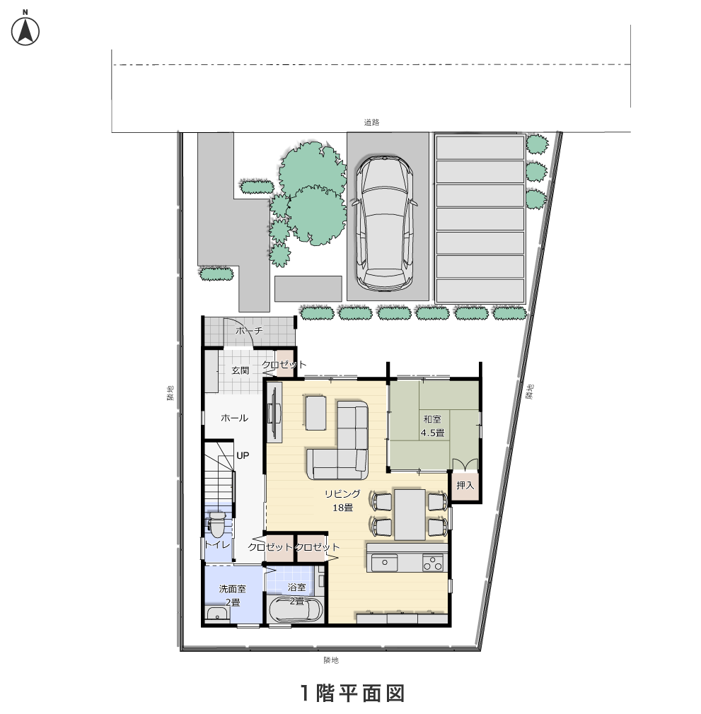 1階平面図