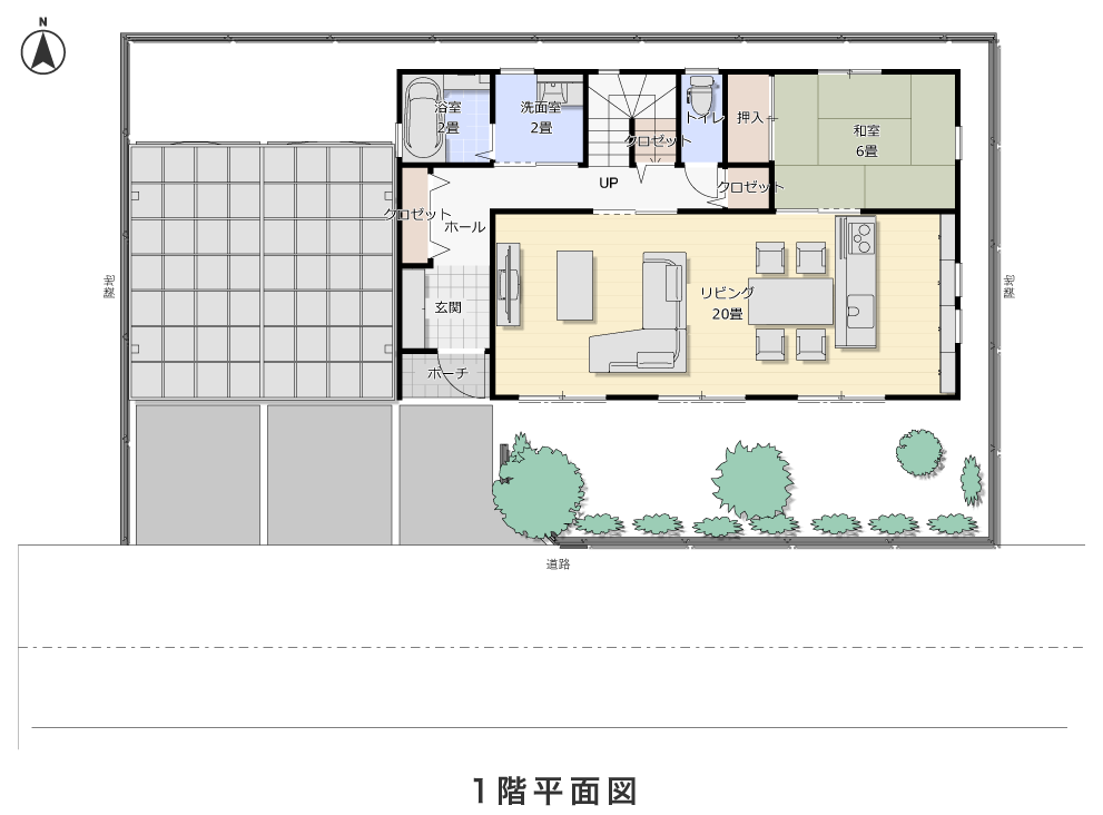 1階平面図