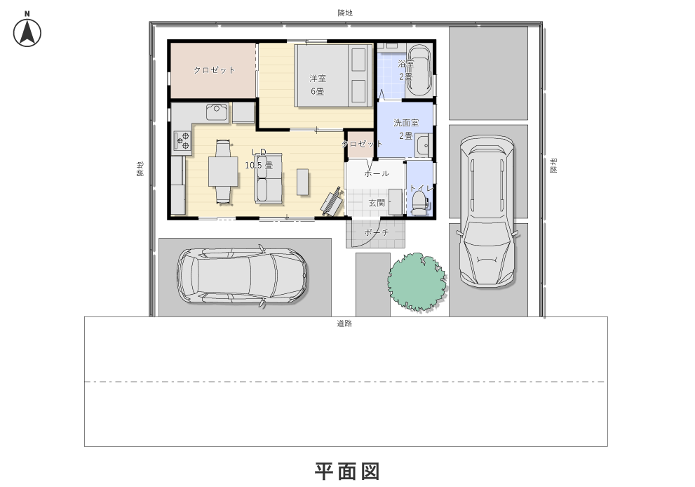 1階平面図