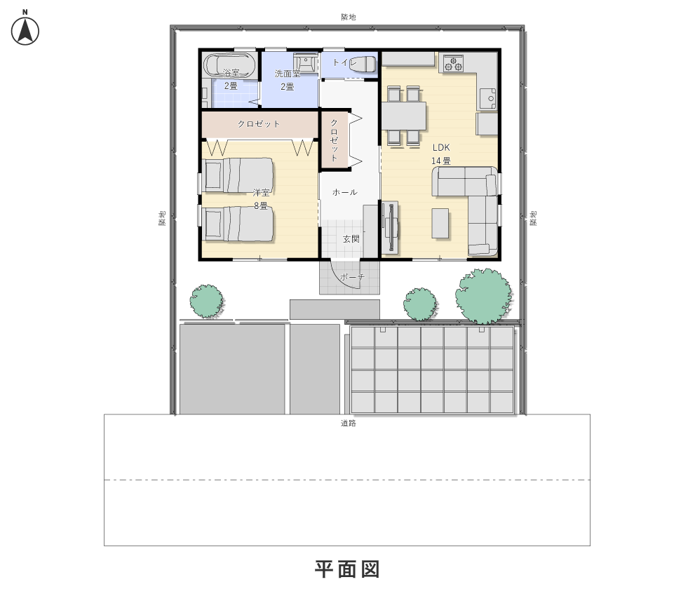 1階平面図