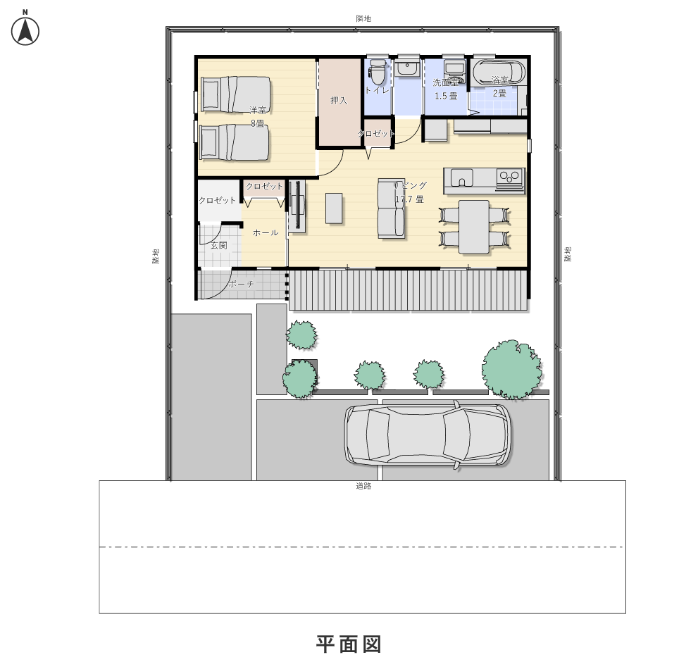 1階平面図