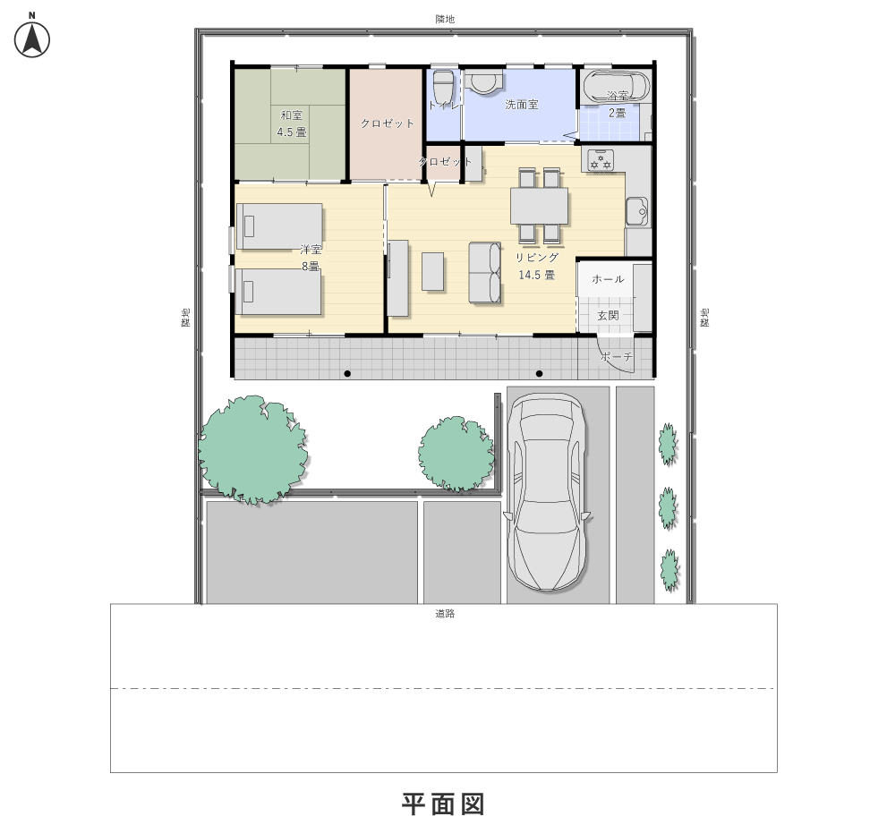1階平面図