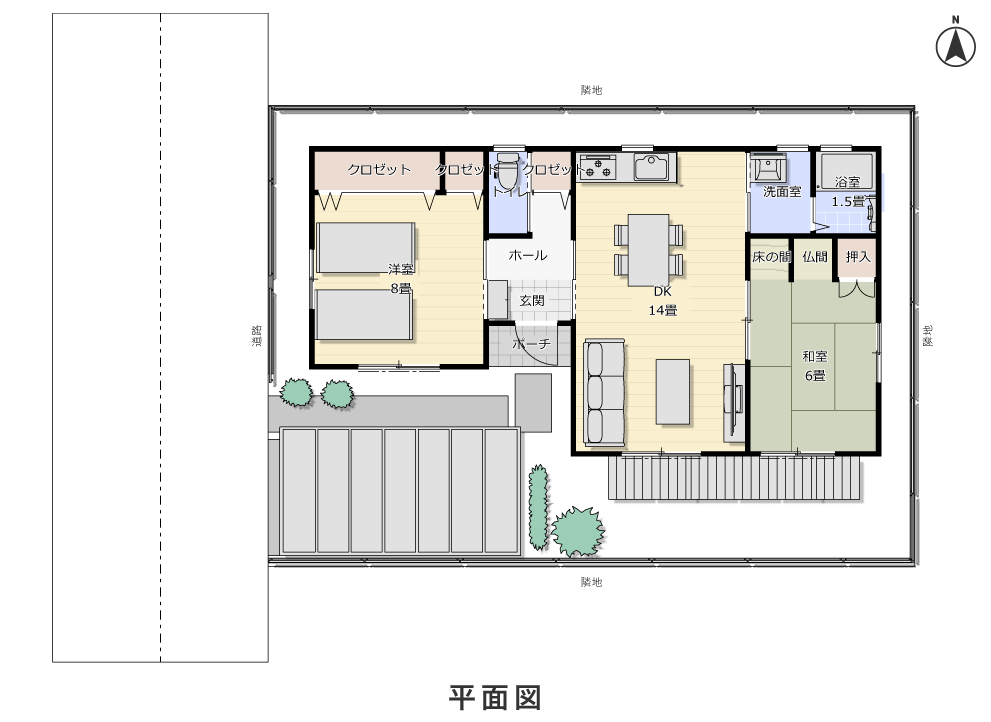 1階平面図