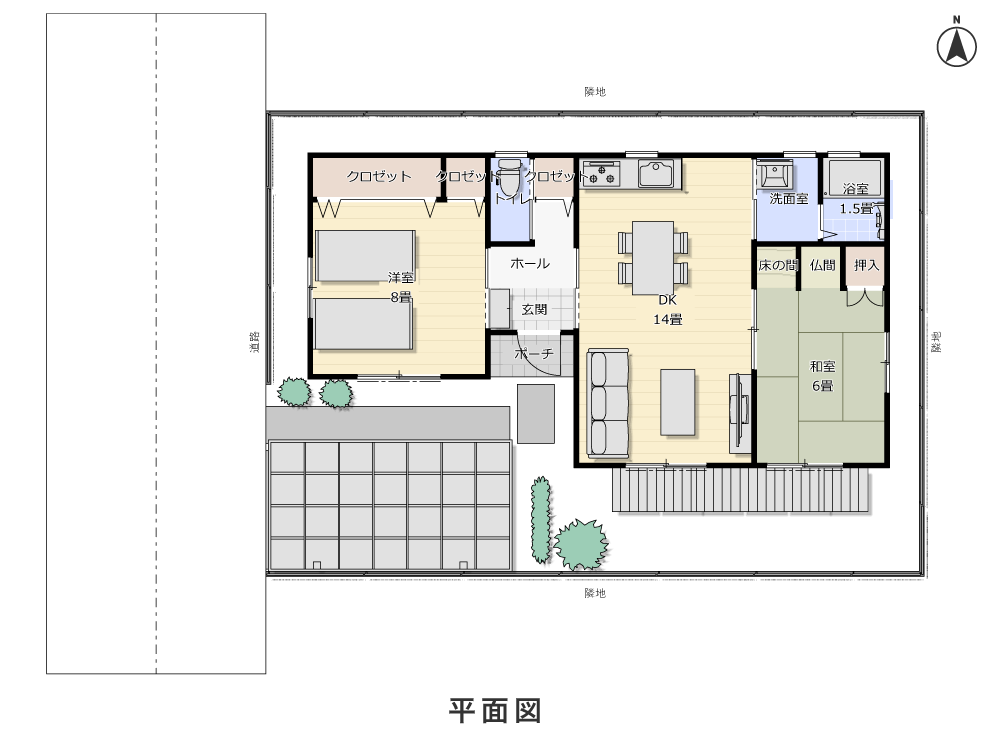 1階平面図