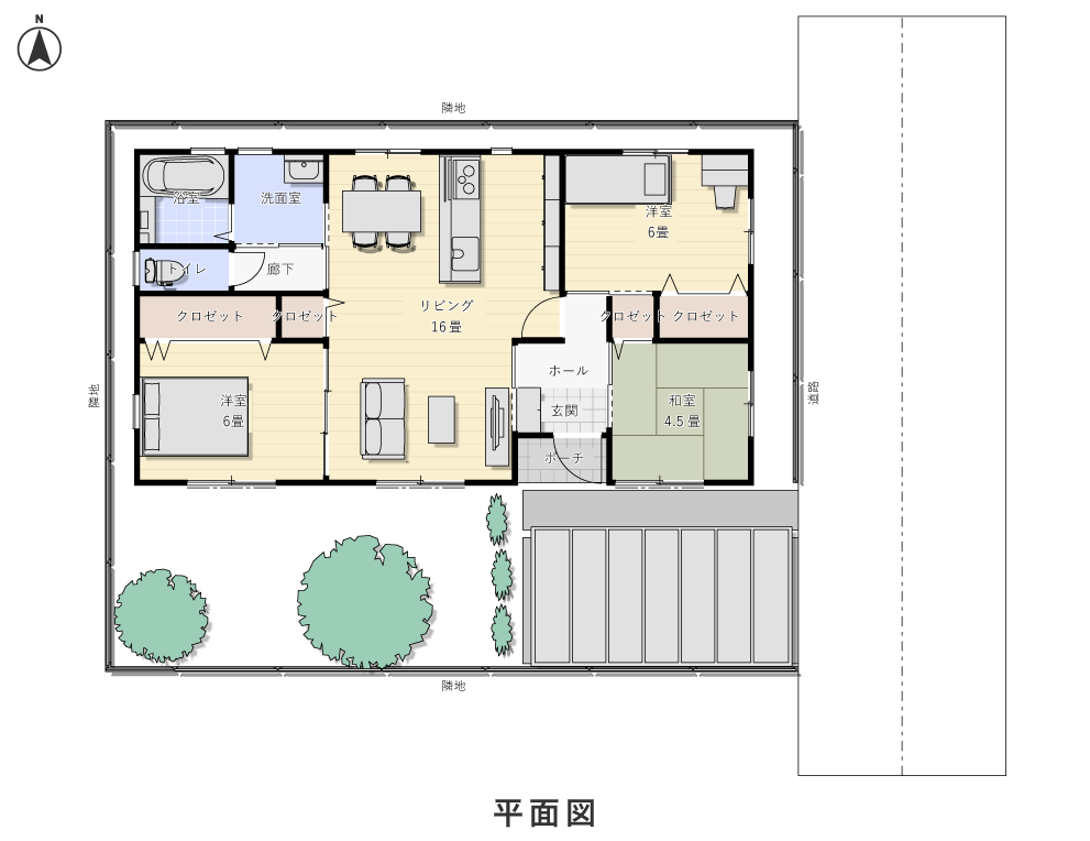 1階平面図