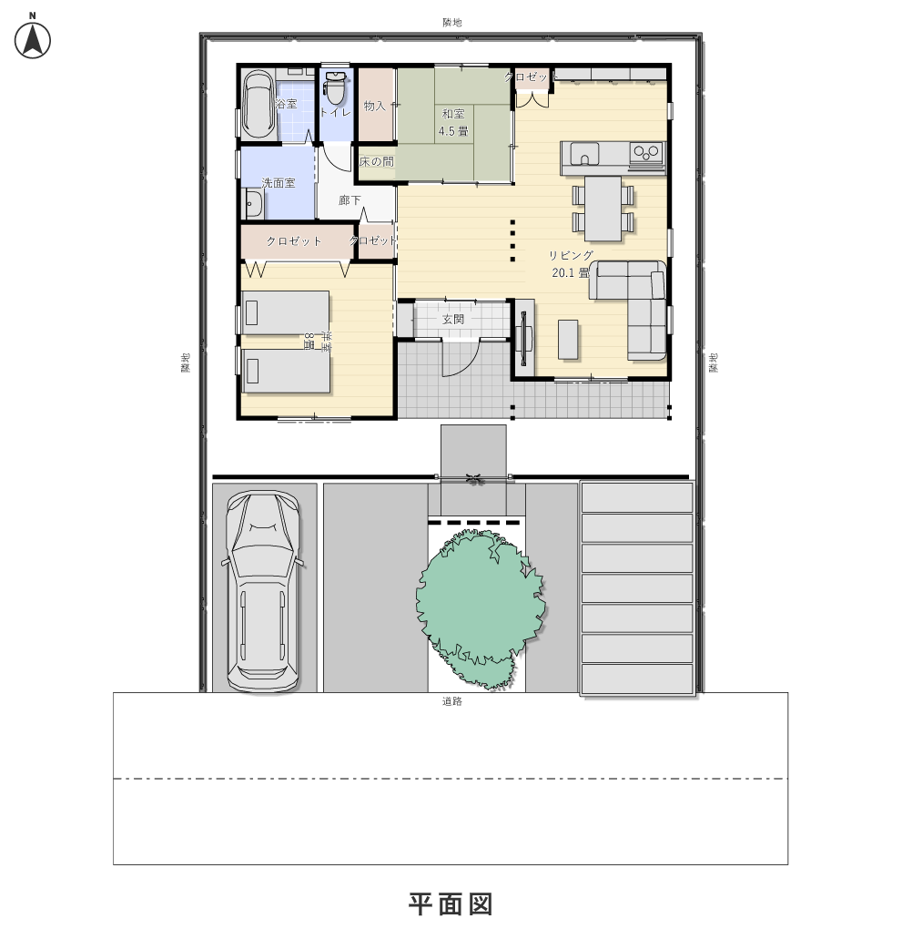 1階平面図