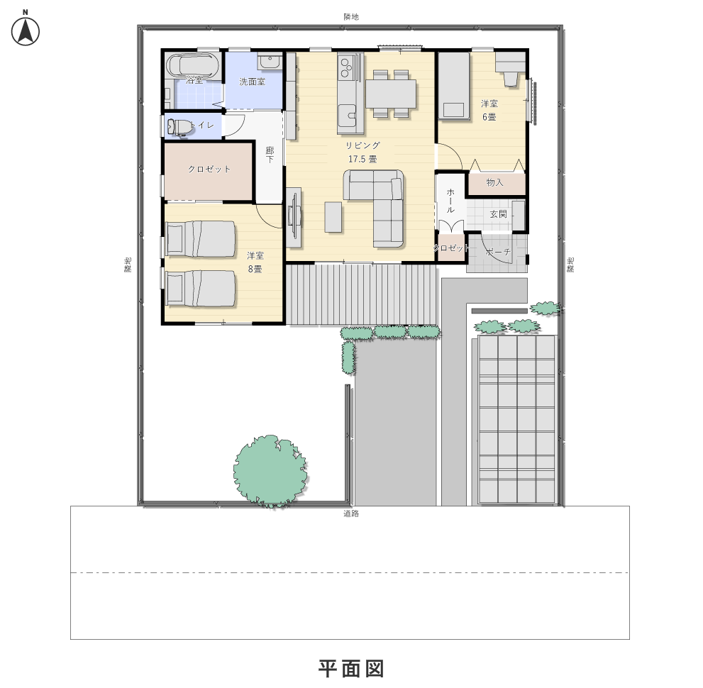 1階平面図