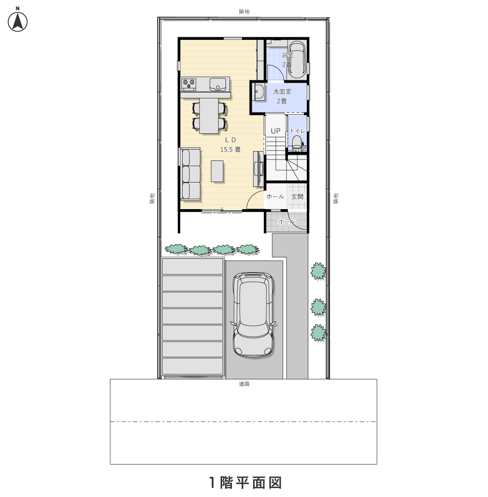 1階平面図