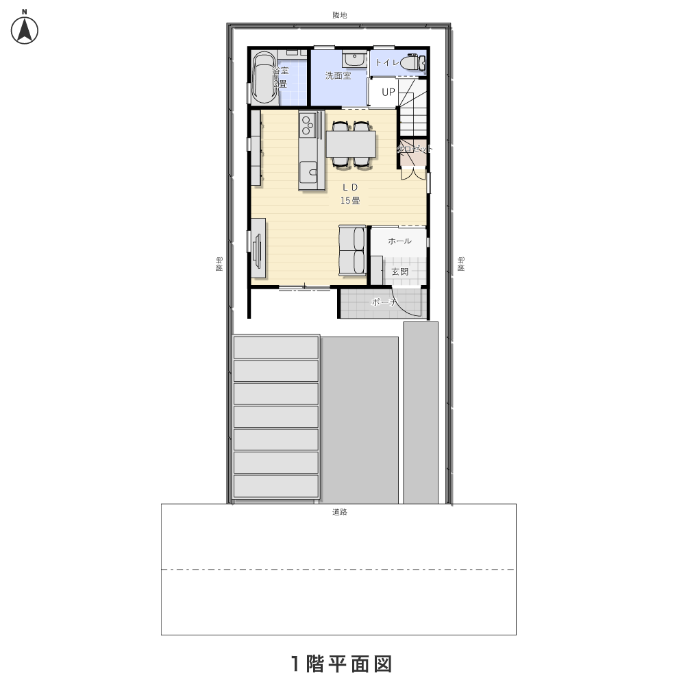 1階平面図