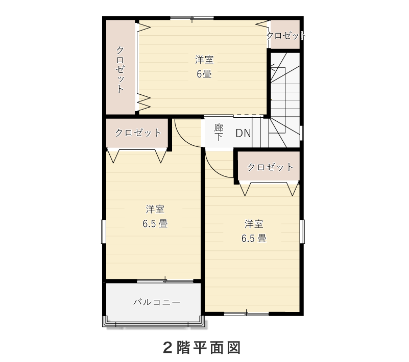 2階平面図