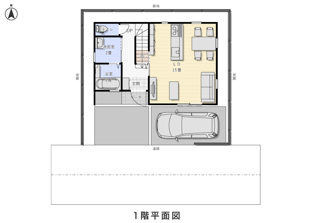 1階平面図