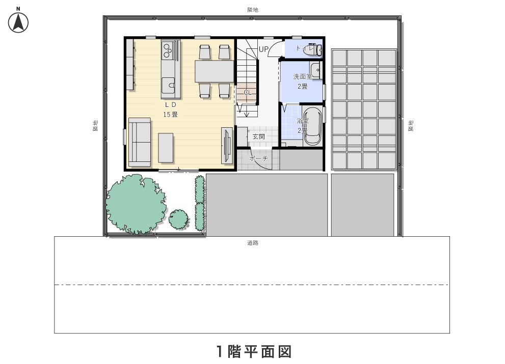 1階平面図