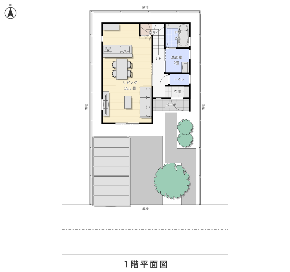 1階平面図