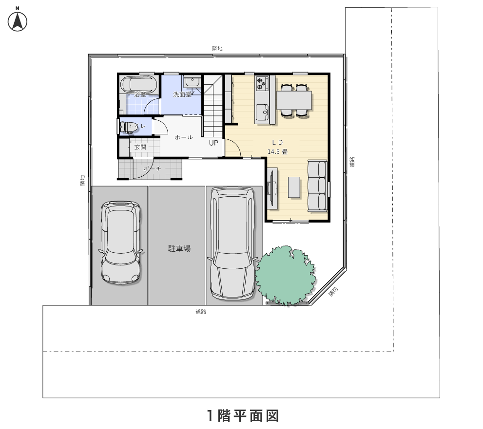 1階平面図