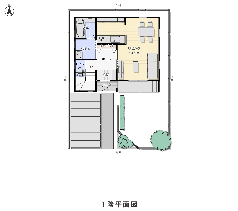 1階平面図